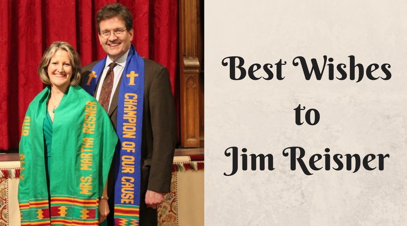 Farewell from Rev. Jim Reisner