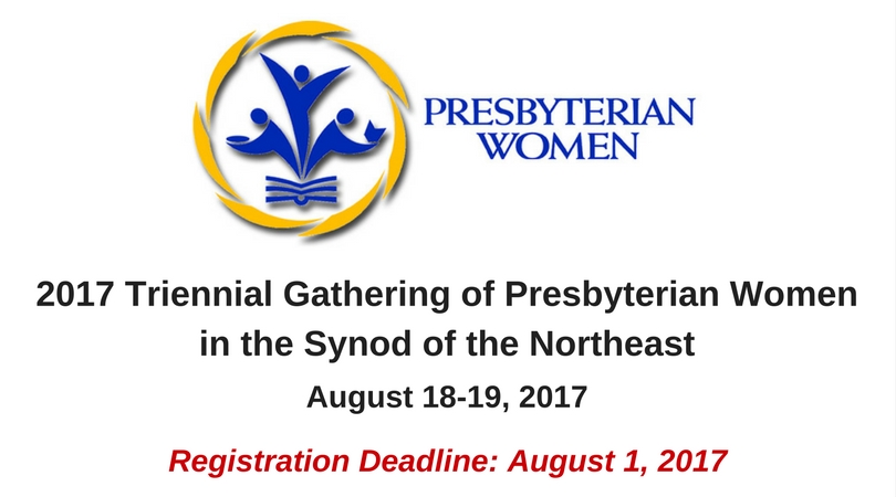 Presbyterian Women: Synod of the Northeast Triennial Gathering by Charlotte Hasselbarth