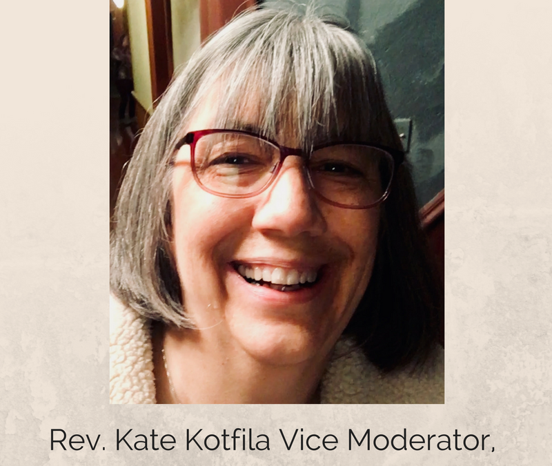 Introducing Kate Kotfila, Vice Moderator 2018