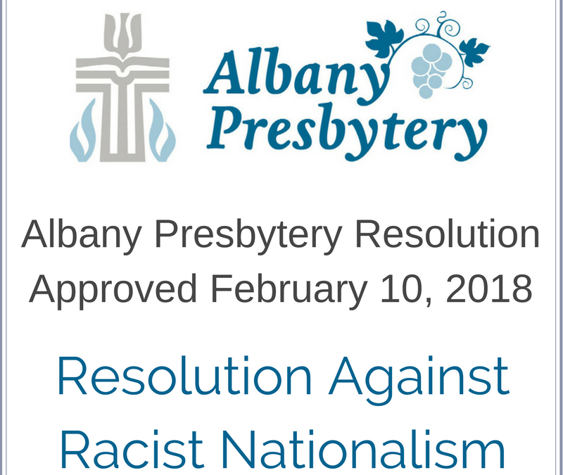 Resolution Against Racist Nationalism