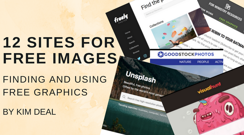 12 Sites for Free Images: Finding and Using Free Graphics