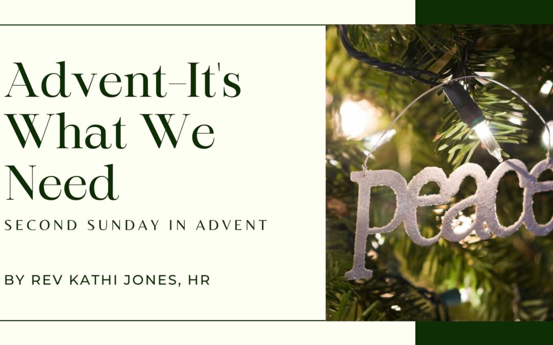 Advent–It’s What We Need