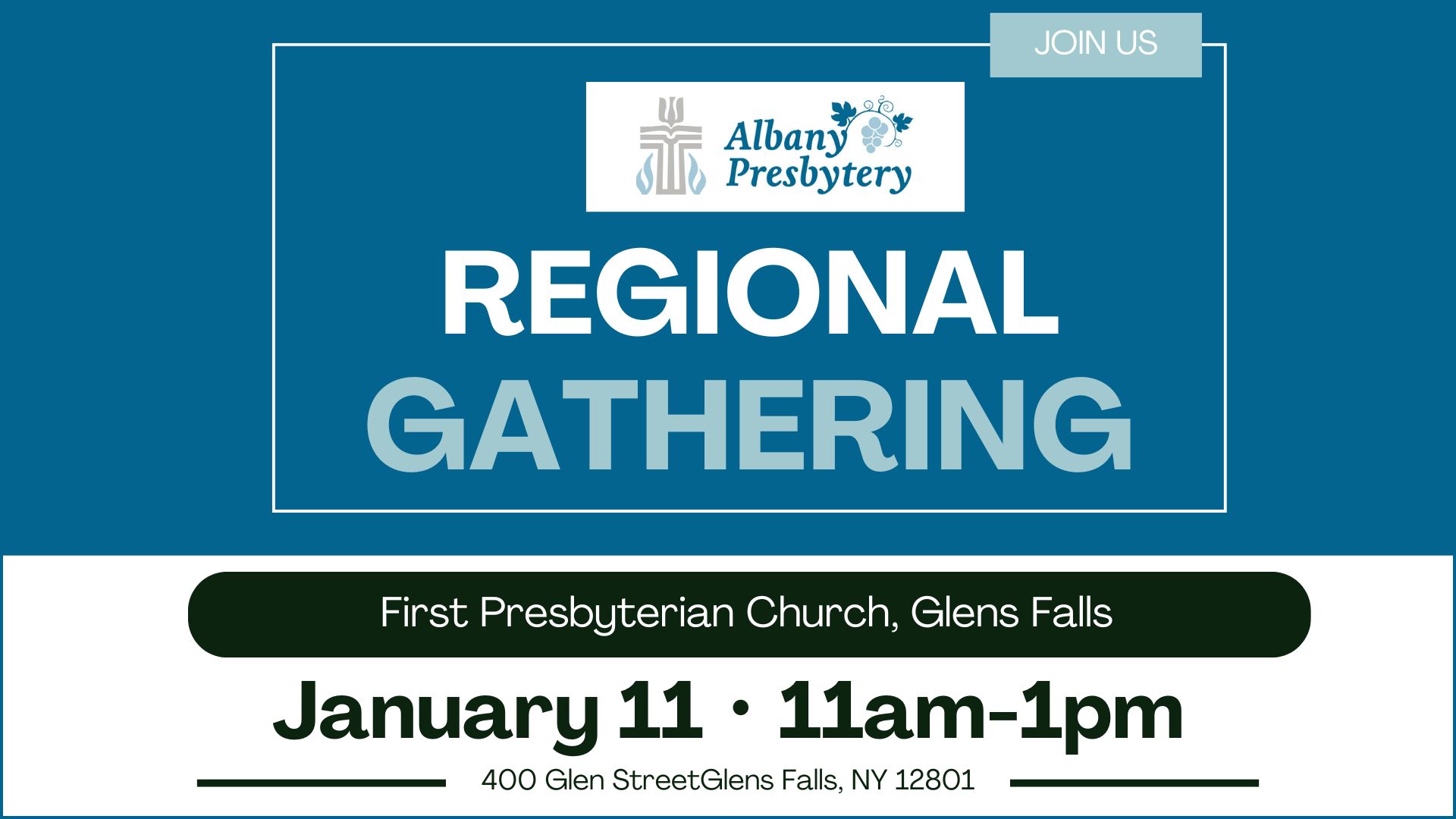 Regional Gathering Glens Falls 011125 1920x1080