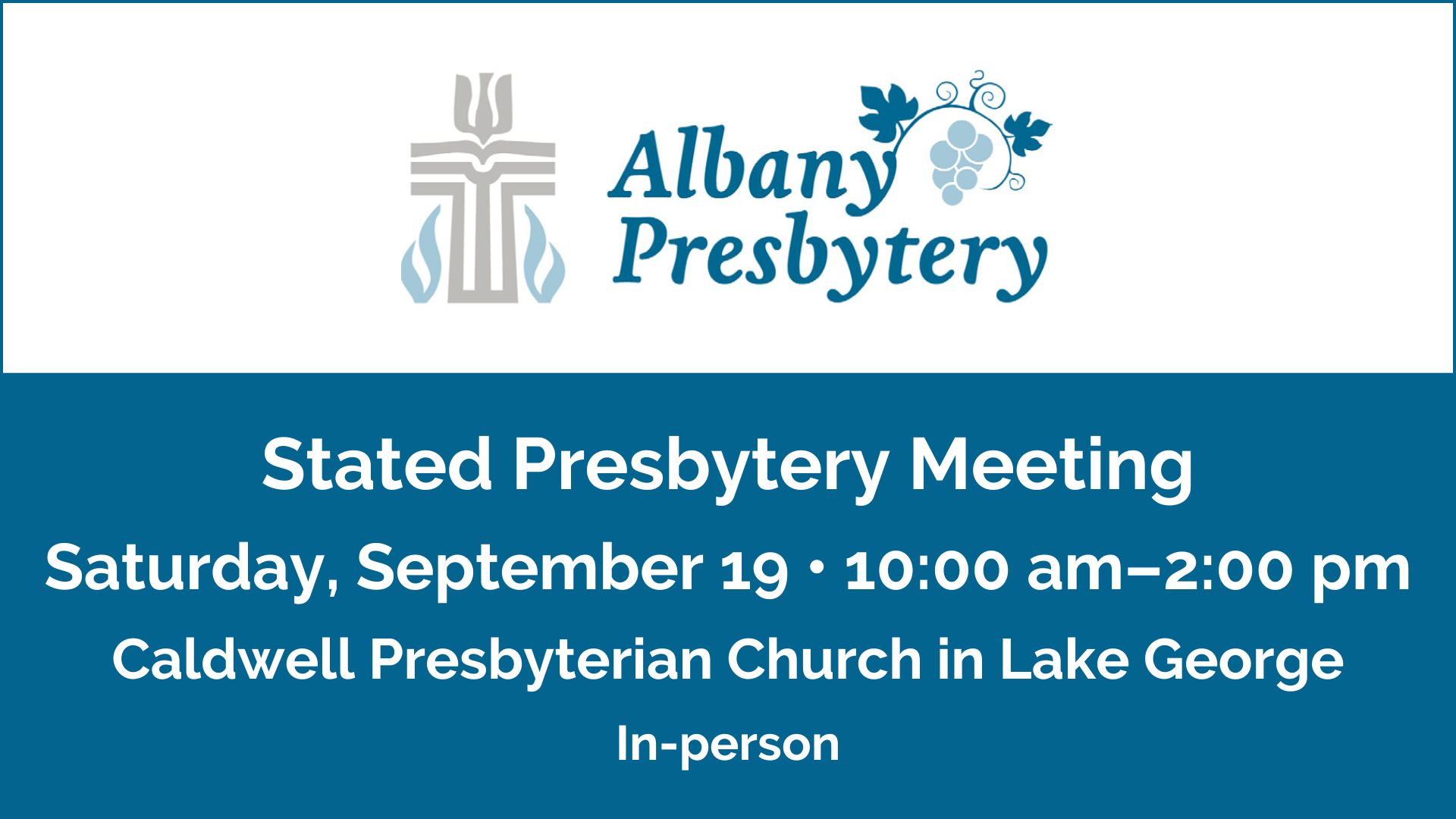358 Stated Presbytery Meeting 091926 1920x1080