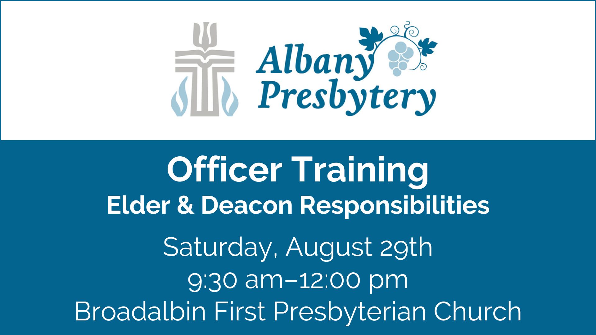 2026 Officer Training Broadalbin 1920x1080